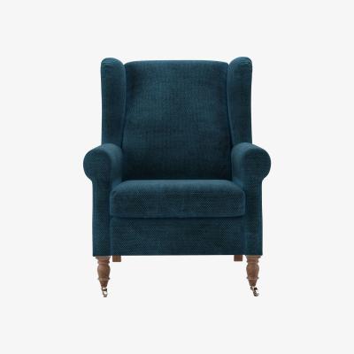 Sofa.com Duke Armchair in Mineral Mist Speckled Chenille