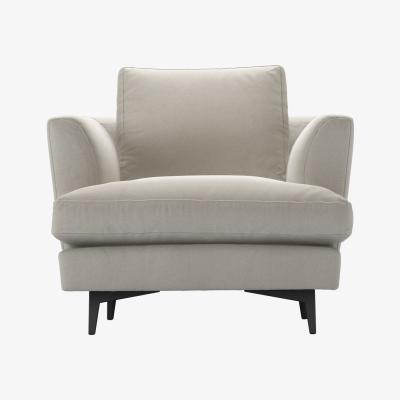 Sofa.com Lars Armchair in Stoneware Easy Cotton