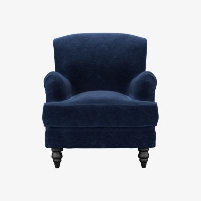 Sofa.com Snowdrop Small Armchair in Port Royal Aquaclean Clever Chenille