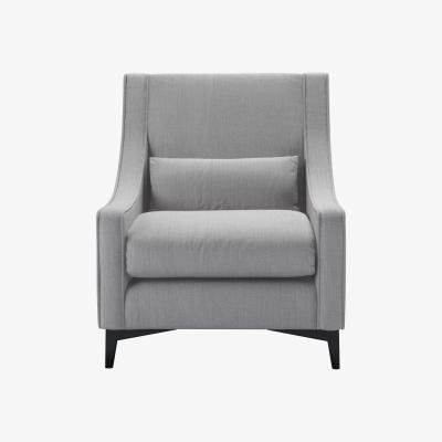 Sofa.com Shelby Armchair in Cobble Brushed Linen Cotton - sofa.com
