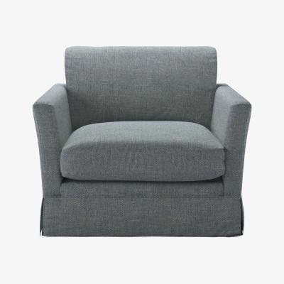 Sofa.com Otto Armchair in Cornflower Silky Jacquard Weave
