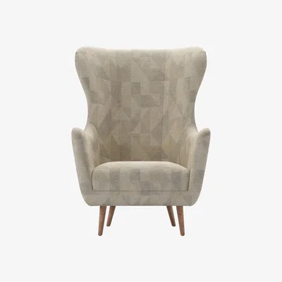 Sofa.com Louis Armchair in Sandstorm Pyramid Textured Weave - sofa.com