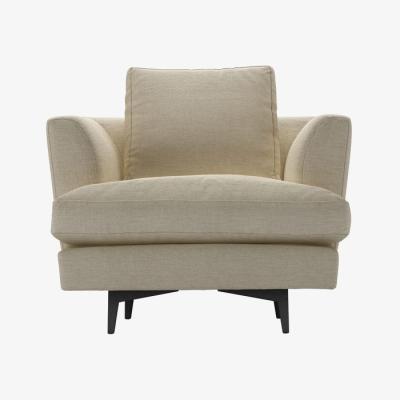 Sofa.com Larsen Armchair in Pampas Hygge Smart Linen