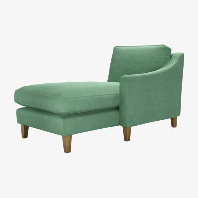 Sofa.com Iggy RHF Chaise Armchair in Celadon Easy Cotton