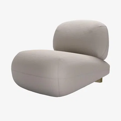 Sofa.com Seattle Armchair in Stone Brushed Linen Cotton - sofa.com