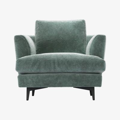 Sofa.com Lars Armchair in Peppermint Bubble Velvet