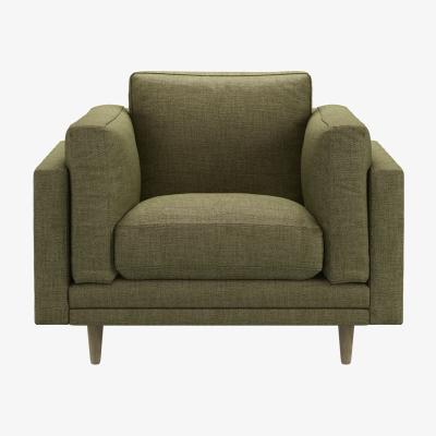 Sofa.com Marco Armchair in Thyme Florence Textured Weave