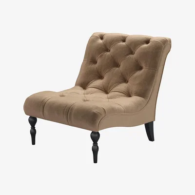 Sofa.com Claude Armchair in Spiced Latte Cotton Matt Velvet - sofa.com