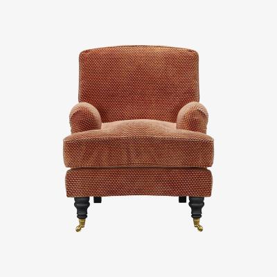 Sofa.com Bluebell Small Armchair in Pomegranate Bubble Velvet