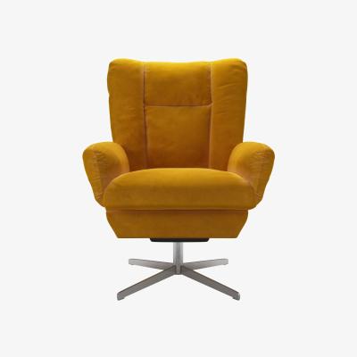 Sofa.com Ellora Swivel Armchair in Amber Smart Velvet