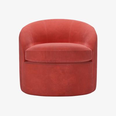 Sofa.com Quinn Armchair in Wild Raspberry Smart Velvet
