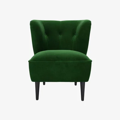 Sofa.com Betty Armchair in Putting Green Aquaclean Clever Velvet