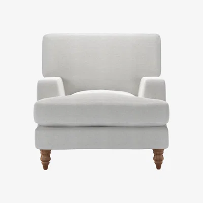 Sofa.com Isla Armchair in Harbour Aquaclean Clever Velvet