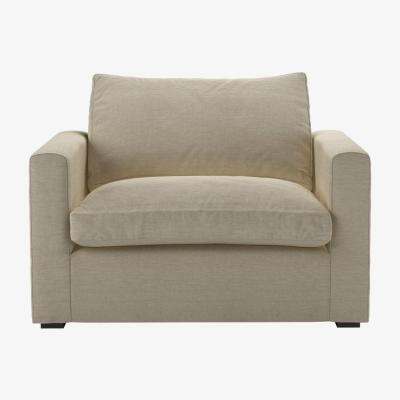 Sofa.com Long Island Armchair in Pampas Hygge Smart Linen