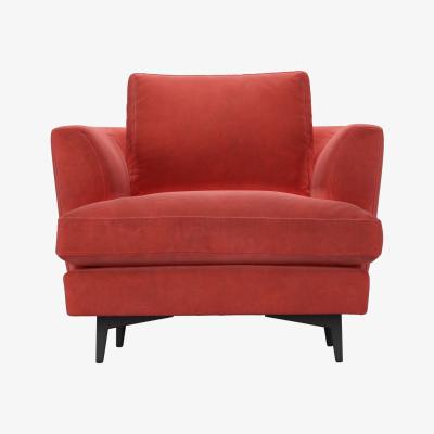 Sofa.com Lars Armchair in Wild Raspberry Smart Velvet