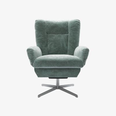 Sofa.com Ellora Swivel Armchair in Peppermint Bubble Velvet