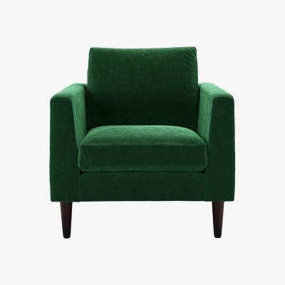 Sofa.com Jude Armchair in Emerald Velvet