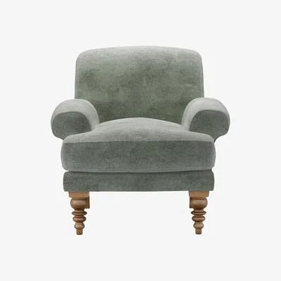 Sofa.com Saturday Armchair in Moonstone Speckled Chenille