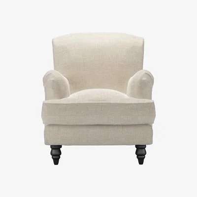 Sofa.com Snowdrop Small Armchair in Jasmine Silky Jacquard Weave