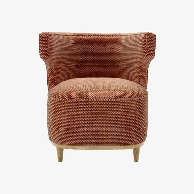 Sofa.com Edie Armchair in Pomegranate Bubble Velvet