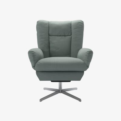 Sofa.com Ellora Swivel Armchair in Hidden Cove Brushed Linen Cotton