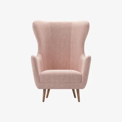 Sofa.com Louis Armchair in Pavilion Pink Brushstroke - sofa.com