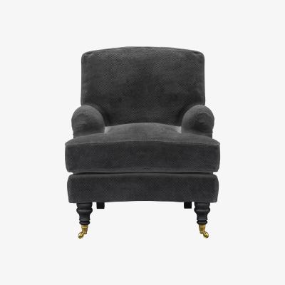 Sofa.com Bluebell Small Armchair in Raven Speckled Chenille