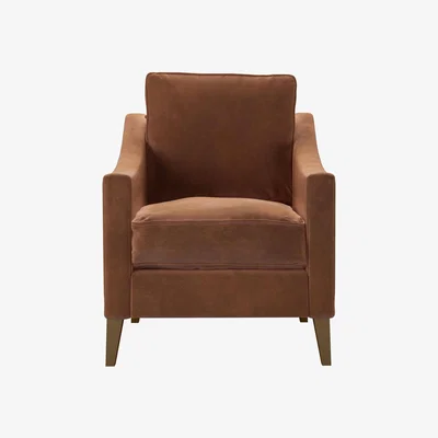 Sofa.com Iggy Armchair in Cinnamon Smart Velvet - sofa.com