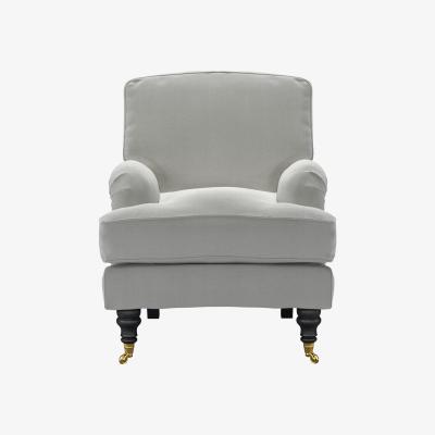Sofa.com Bluebell Small Armchair in Wishing Well Organic Smart Cotton