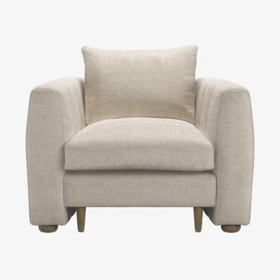 Sofa.com Tiffany Slim Armchair in Jasmine Silky Jacquard Weave