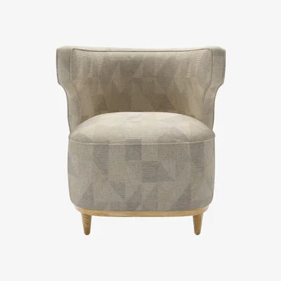 Sofa.com Edie Armchair in Sandstorm Pyramid Textured Weave - sofa.com