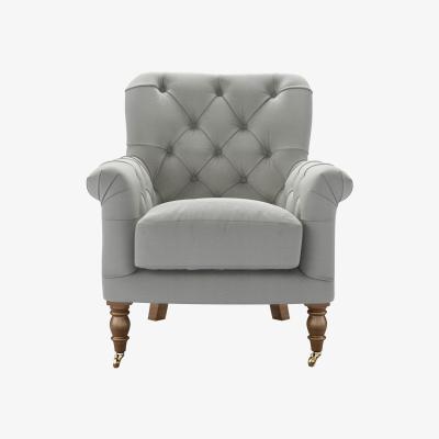 Sofa.com Poppy Armchair in Wishing Well Organic Smart Cotton