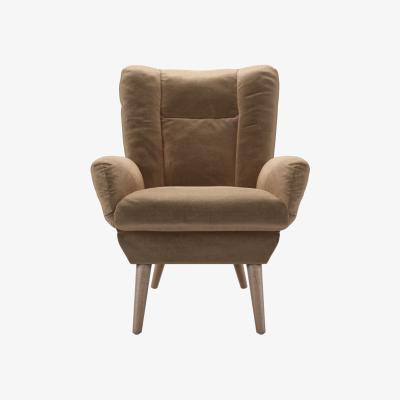 Sofa.com Ellora Armchair in Spiced Latte Cotton Matt Velvet