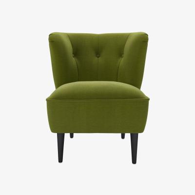 Sofa.com Betty Armchair in Vine Leaf Organic Smart Cotton