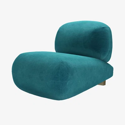 Sofa.com Seattle Armchair in Neptune Smart Velvet - sofa.com