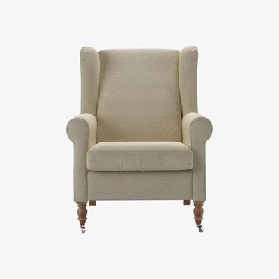 Sofa.com Duke Armchair in Pampas Hygge Smart Linen