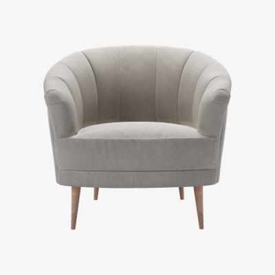 Sofa.com Harper Armchair in Nimbus Aquaclean Clever Velvet