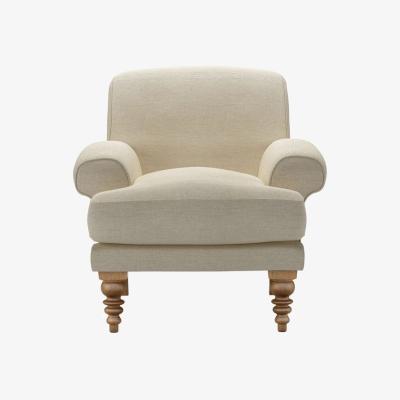 Sofa.com Saturday Armchair in Pampas Hygge Smart Linen