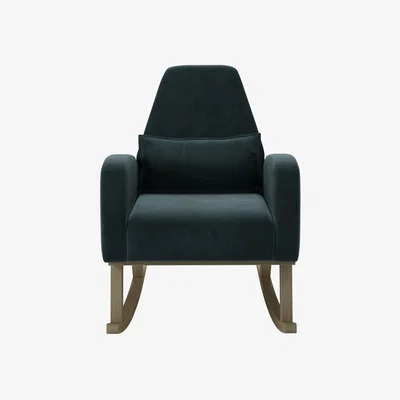 Sofa.com Phoenix Armchair in Deep Forest Aquaclean Clever Velvet
