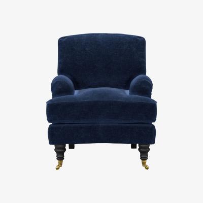 Sofa.com Bluebell Small Armchair in Port Royal Aquaclean Clever Chenille