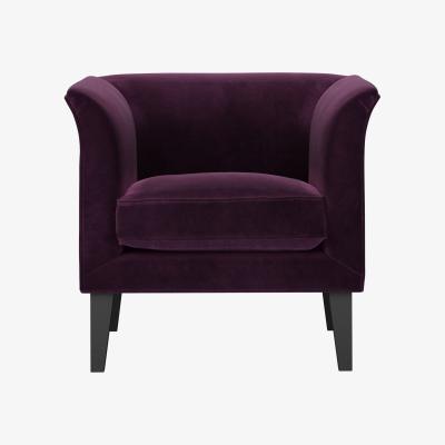 Sofa.com Fingal Armchair in Damson Smart Velvet