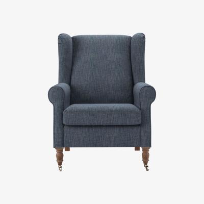 Sofa.com Duke Armchair in Azure Florence Textured Weave