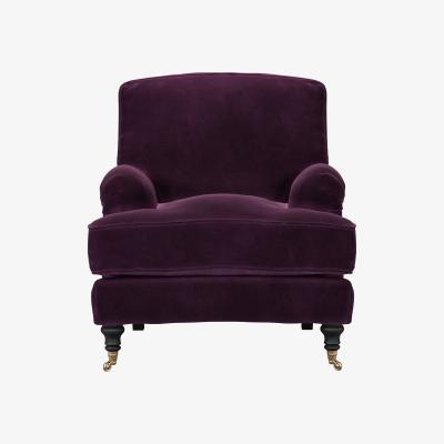 Sofa.com Bluebell Armchair in Damson Smart Velvet