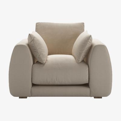 Sofa.com Carmel Armchair in Elderflower Organic Smart Cotton