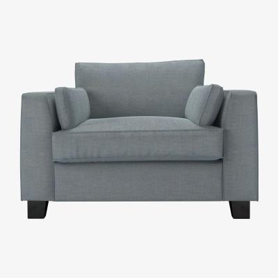 Sofa.com Bowie Loveseat in Buttermere Baylee Viscose Linen - sofa.com