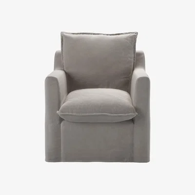 Sofa.com Anders Armchair in Nimbus Aquaclean Clever Velvet