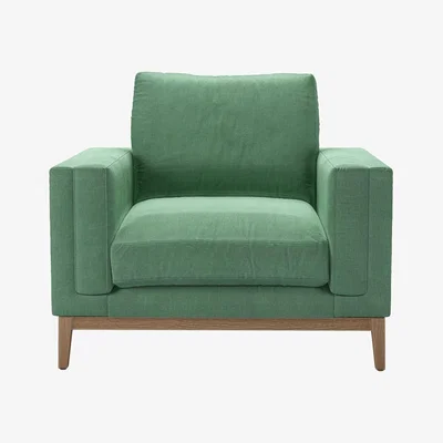 Sofa.com Costello Armchair in Celadon Easy Cotton