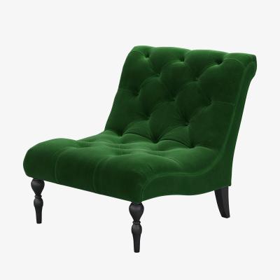 Sofa.com Claude Armchair in Putting Green Aquaclean Clever Velvet