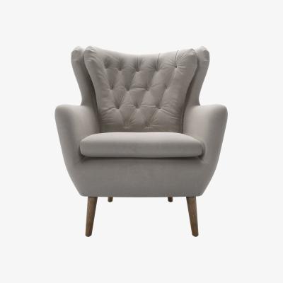 Sofa.com Ernest Swivel Armchair in Nimbus Aquaclean Clever Velvet