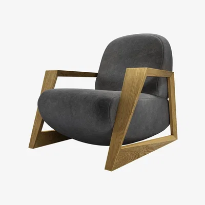 Sofa.com Hockney Armchair in Armour Smart Velvet - sofa.com